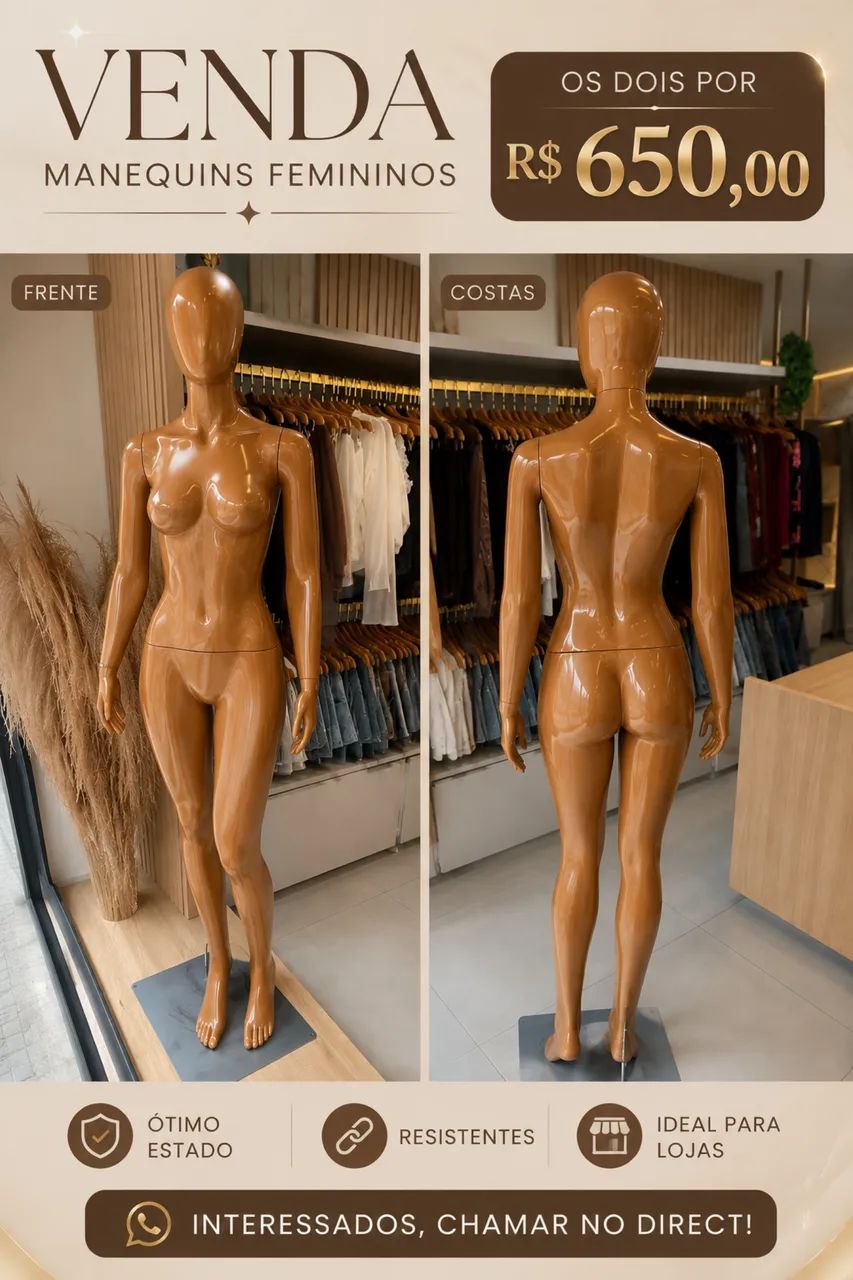 2 MANEQUINS 