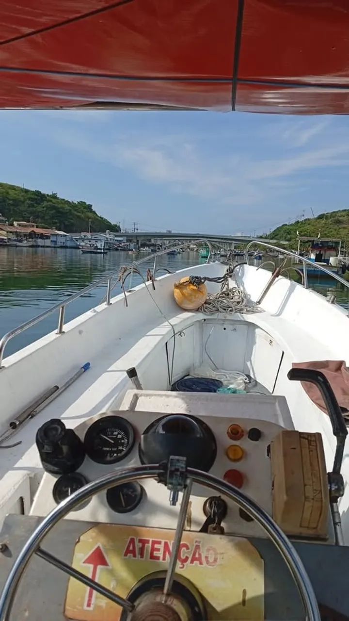 VENDO ou TROCO(carro) BARCO FIBRA - Foto 5