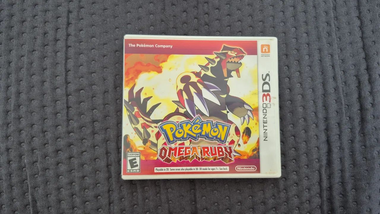 Pokemon ômega ruby 3ds