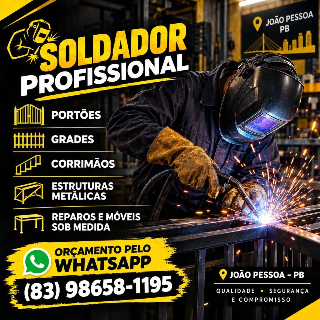 Adriano Soldador em João Pessoa 