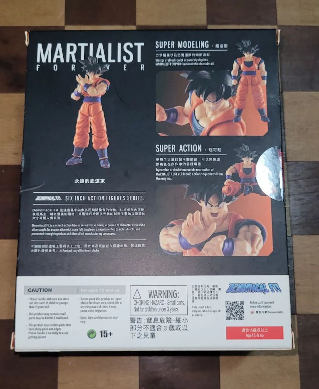 Goku DF com MOD Demoniacal Fit boneco Dragon Ball Z - Foto 2