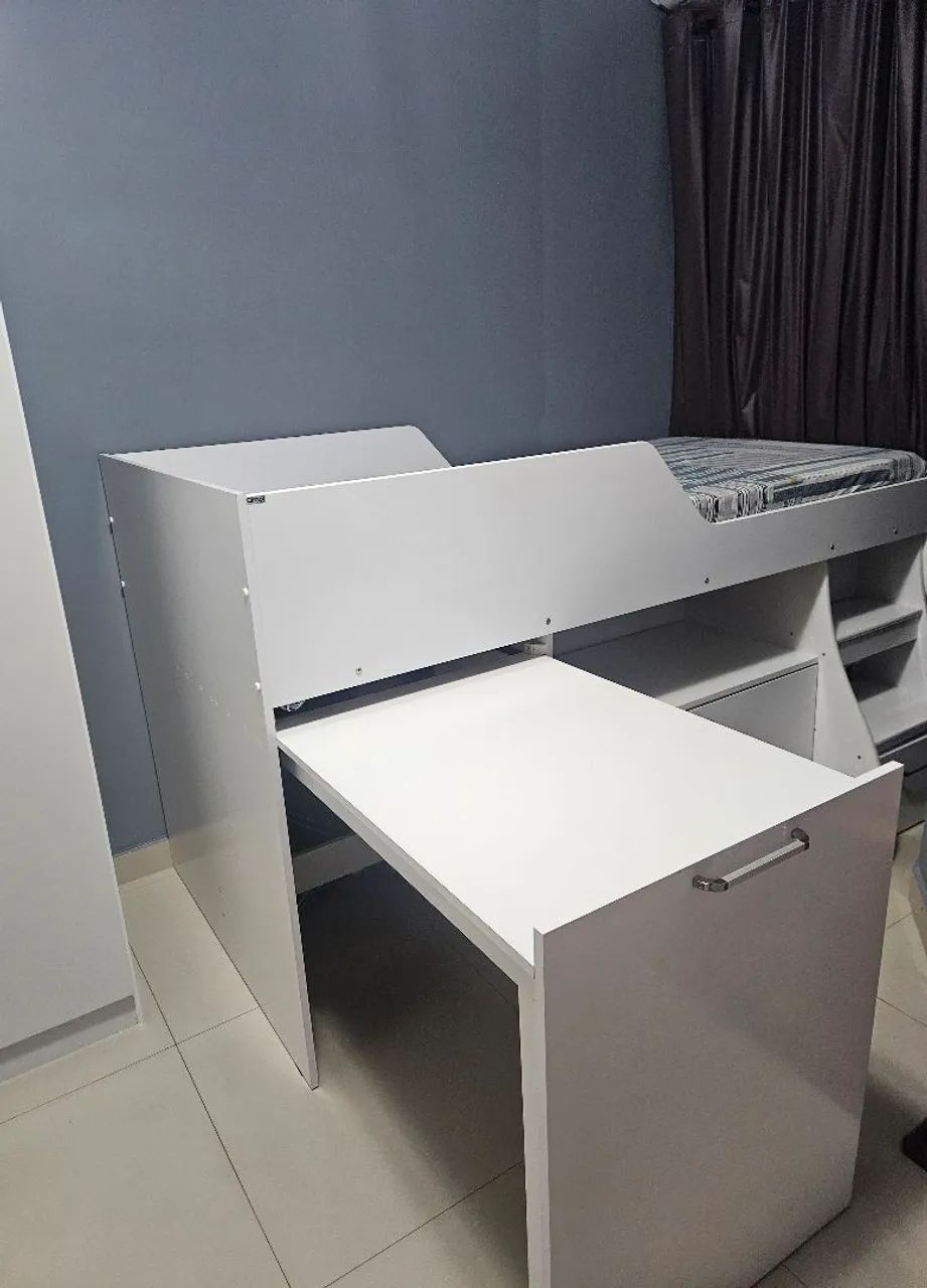 Cama Solteiro Multifuncional + Escrivaninha Retrátil  - Foto 3