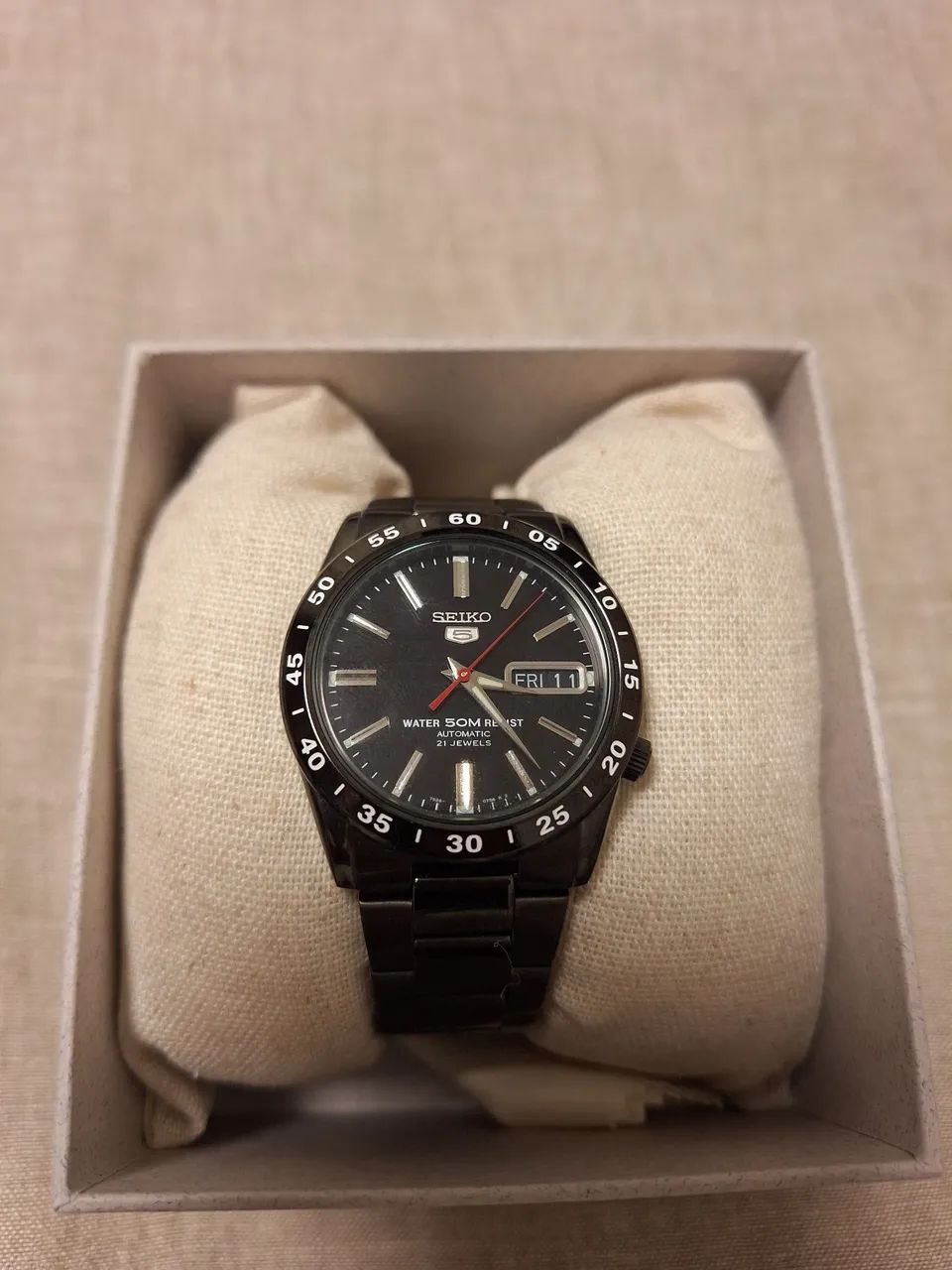 Relógio seiko japonês automático original e novo - Foto 4