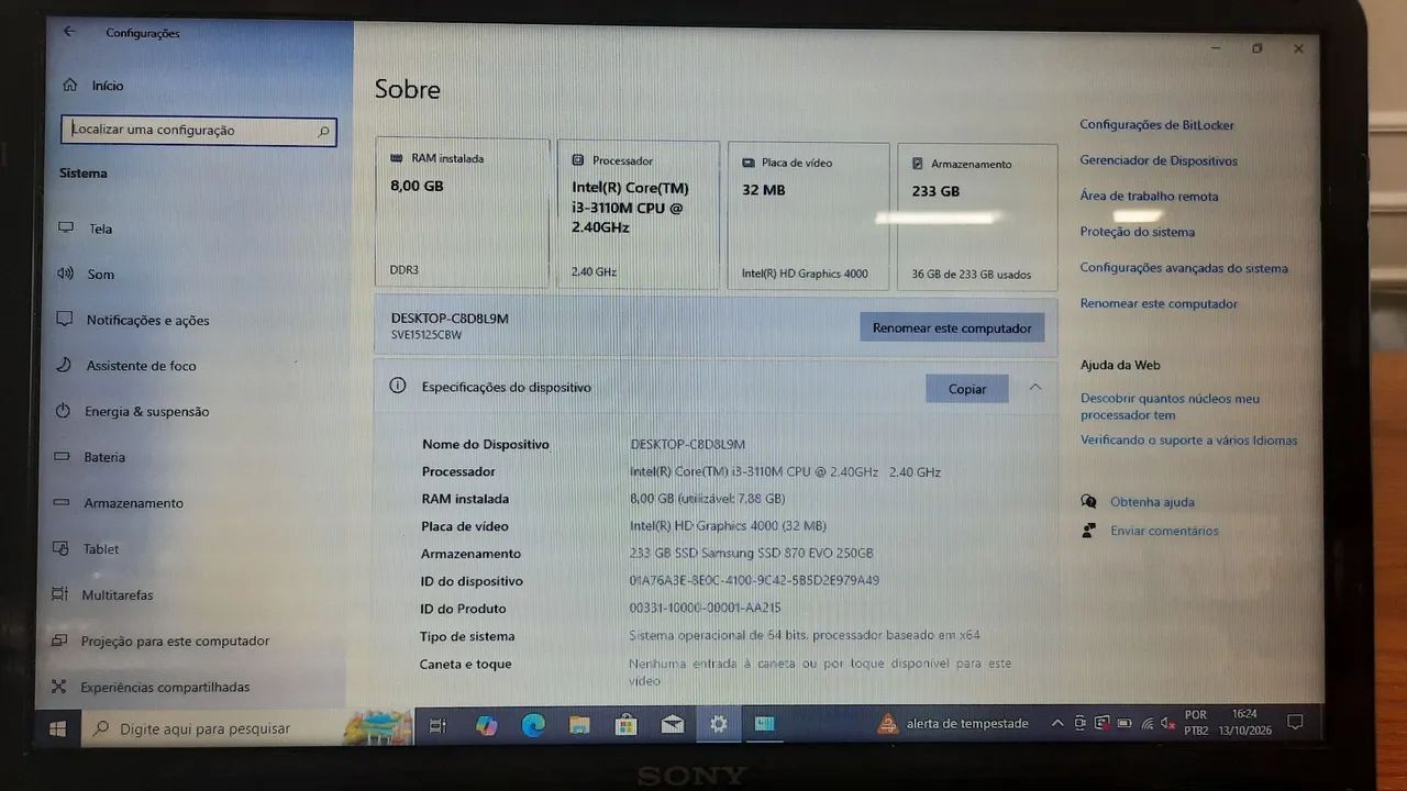 Notebook Sony Vaio - Foto 5