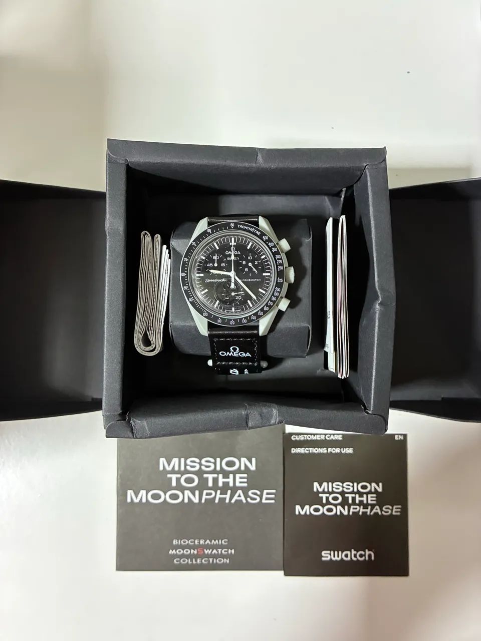 Relógio Swatch x Omega Bioceramic Moonswatch Mission to the Moon - Foto 2