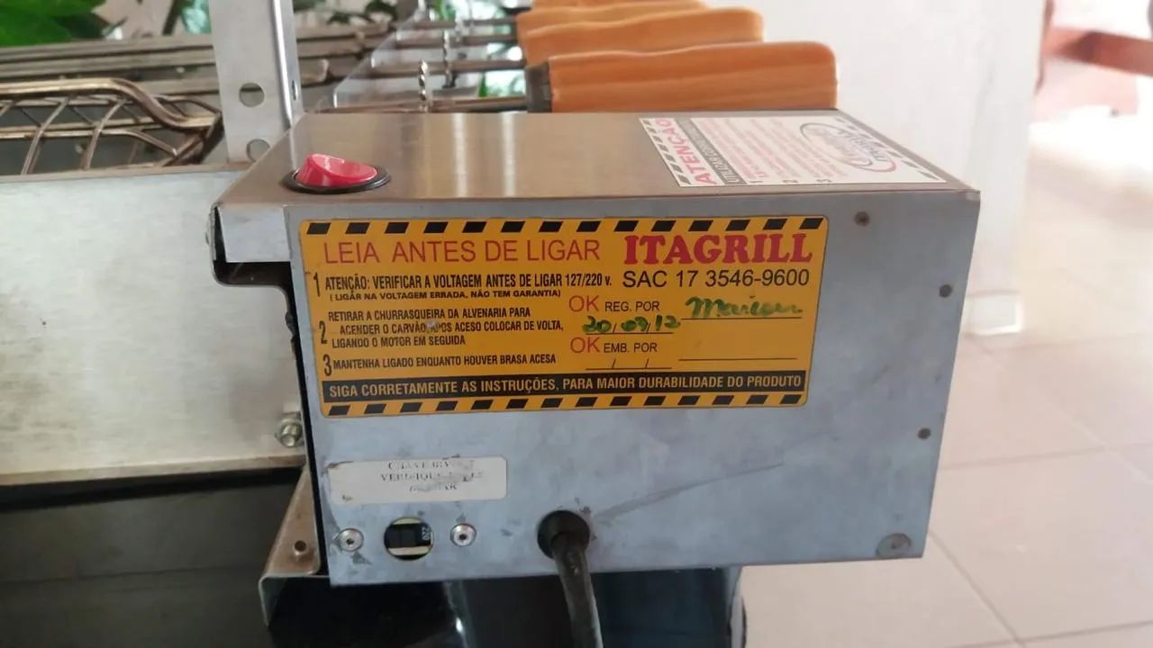 Motor de churrasqueira  - Foto 2