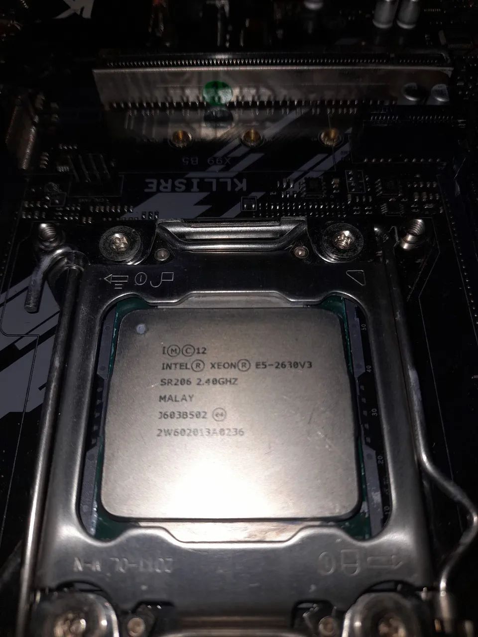 Placa mãe x99 kllisre + Xeon 2630v3 - Foto 2
