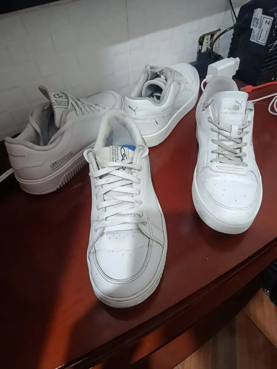 Dois t ênis original branco  - Foto 2
