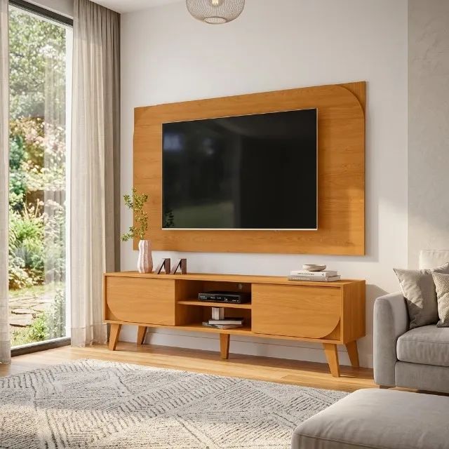 Promoção especial rack e painel para tvs de ate 65 polegadas 