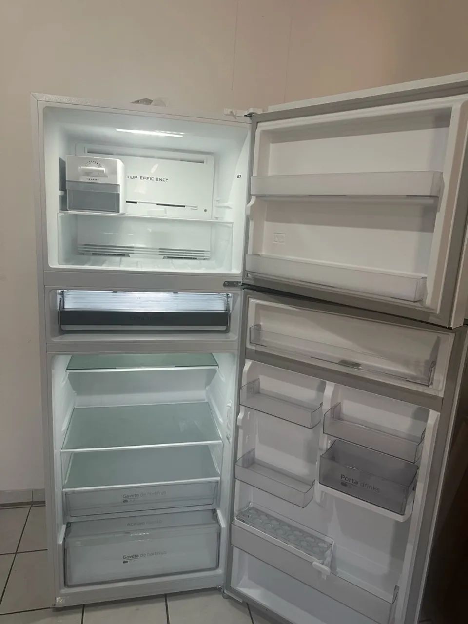 Geladeira nova Midea 491L com wifi e app