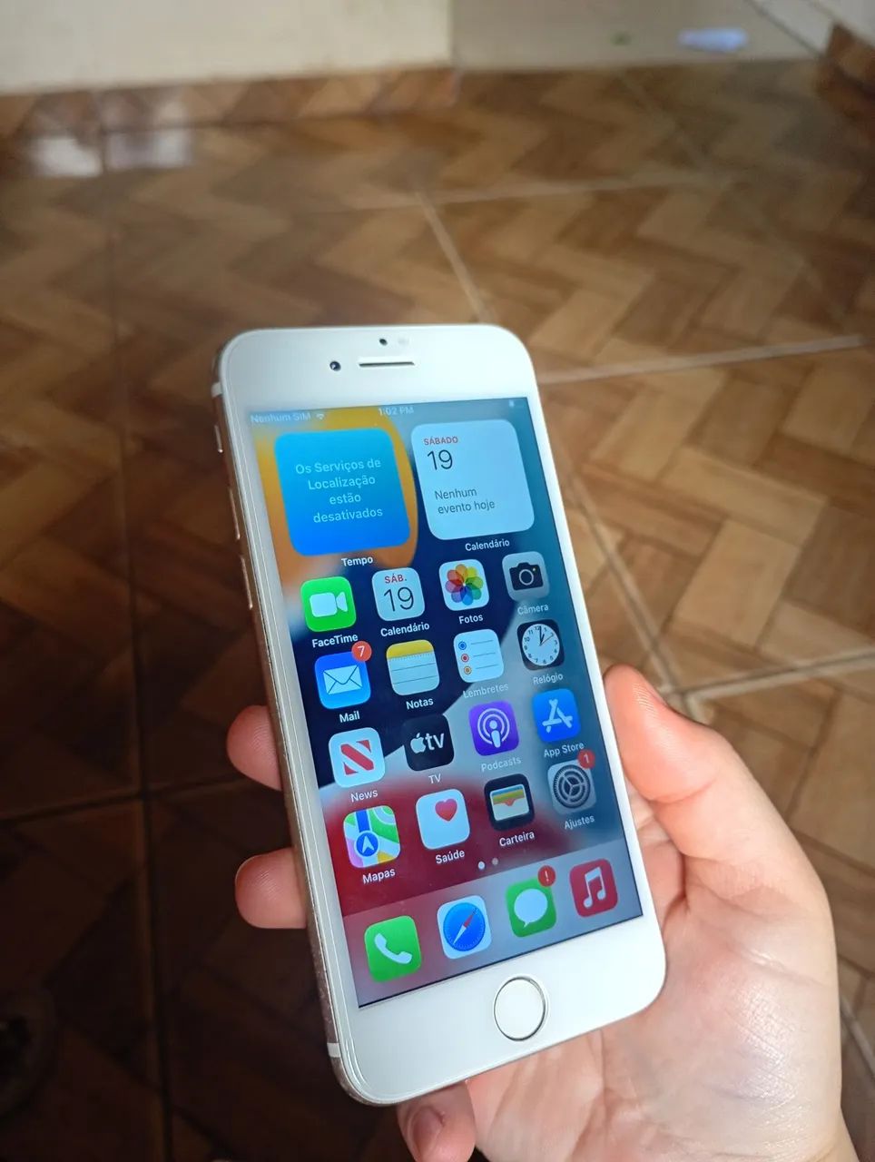 iPhone 7 128gb saúde da bateria 100%