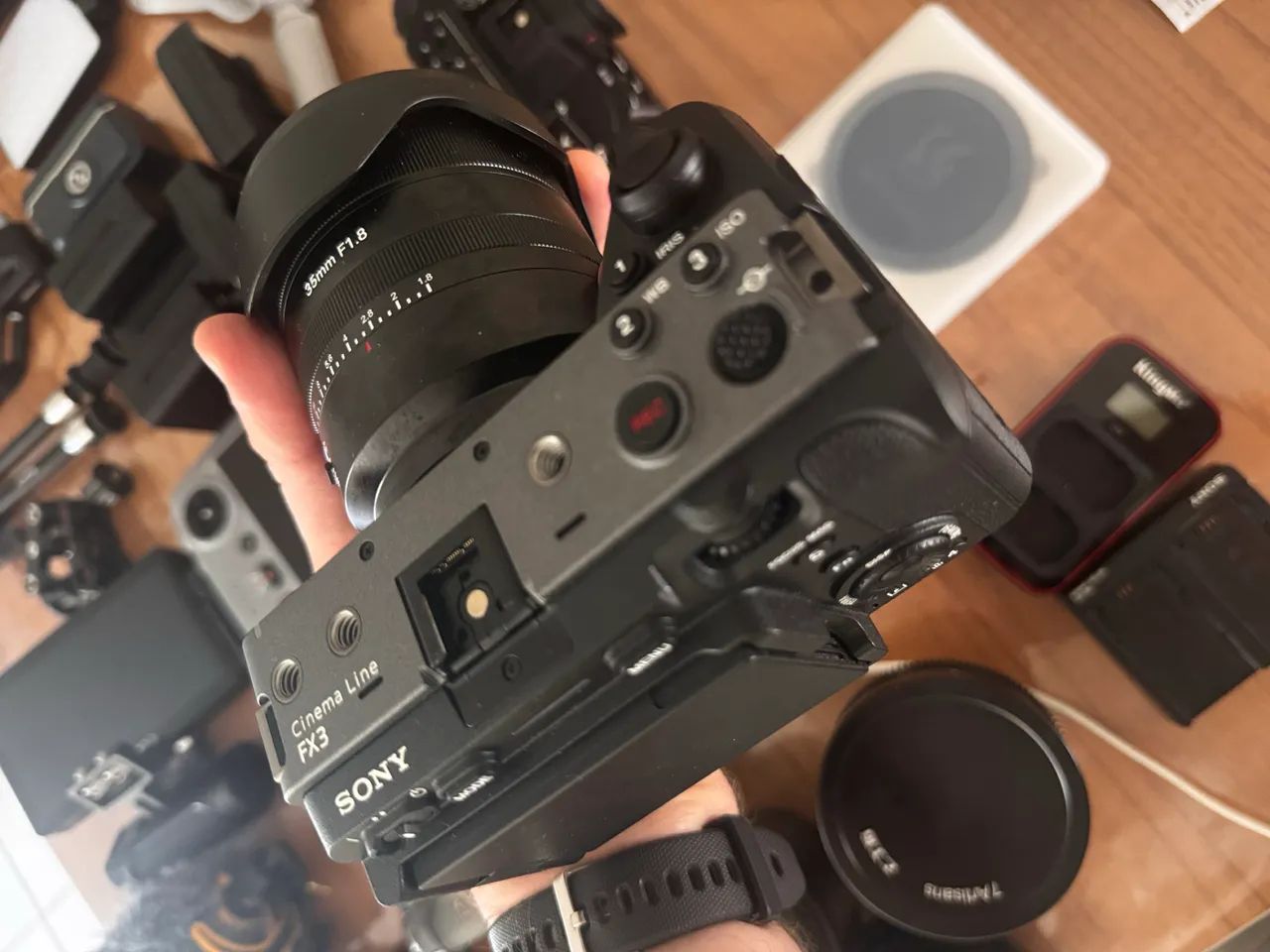 Câmeras de Cinema Fx3/A7IV/Drone/Estabilizador/Lentes!  - Foto 5