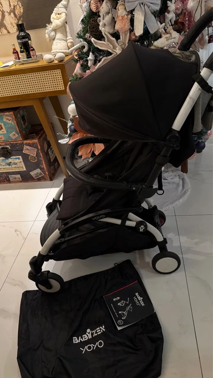 Carrinho de bebê Yoyo Babyzen Suuuper Conservado + acessórios  - Foto 5