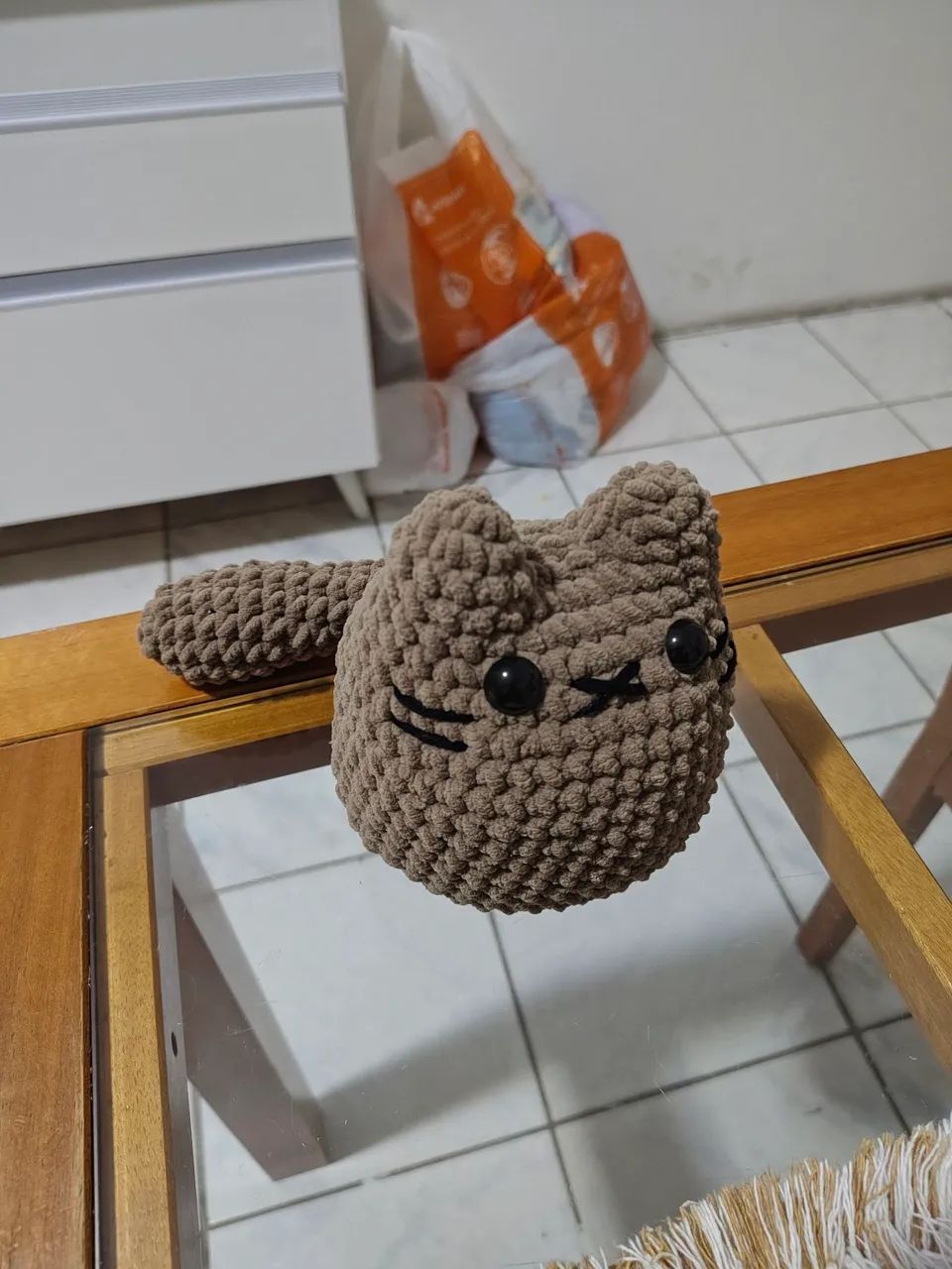 Gatinho de crochê  - Foto 2