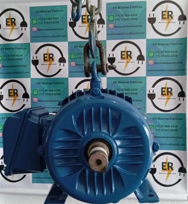 Motor WEG trifásico 7,5cv 4 polos com garantia  - Foto 2