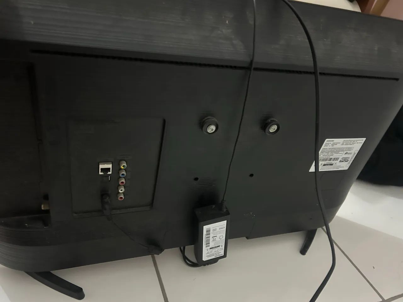 SmarTv Samsung 32 Polegadas ( tela queimada) - Foto 3