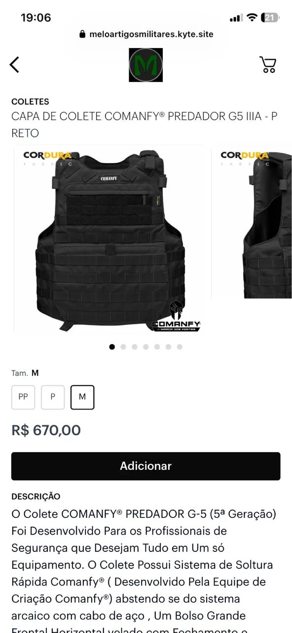 CAPA COMANFY PARA TURMA DA CSFD NO TAMANHO ?M?