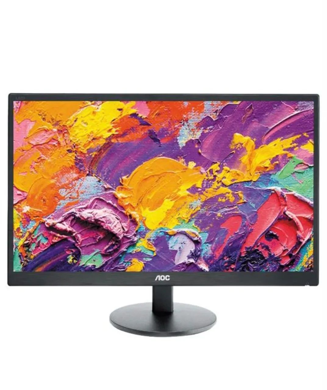 Monitor na caixa Led 21,5