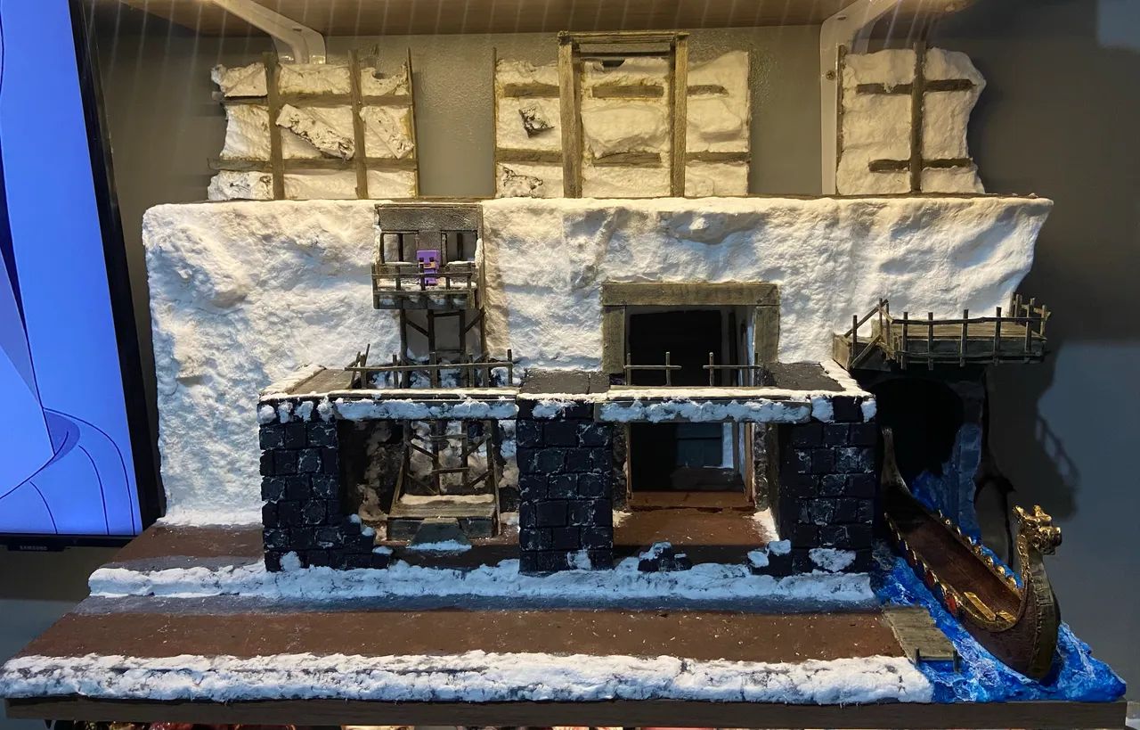 Diorama/Cenário game of thrones 