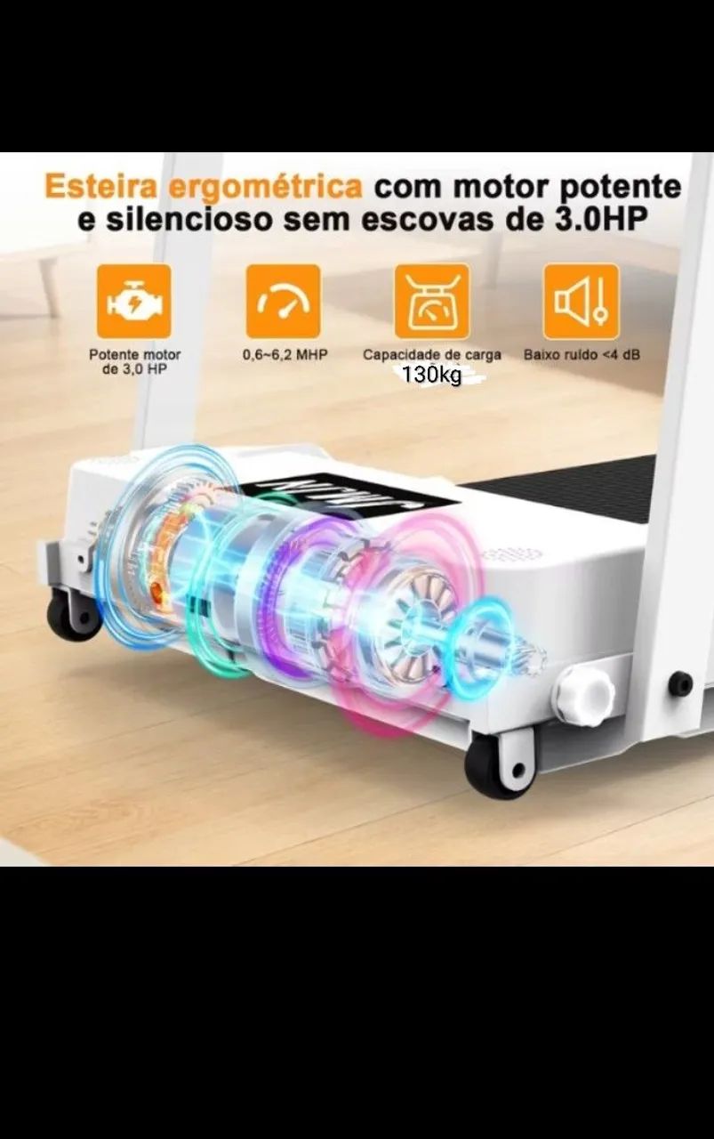 Esteira Ergométrica elétrica  - Foto 4