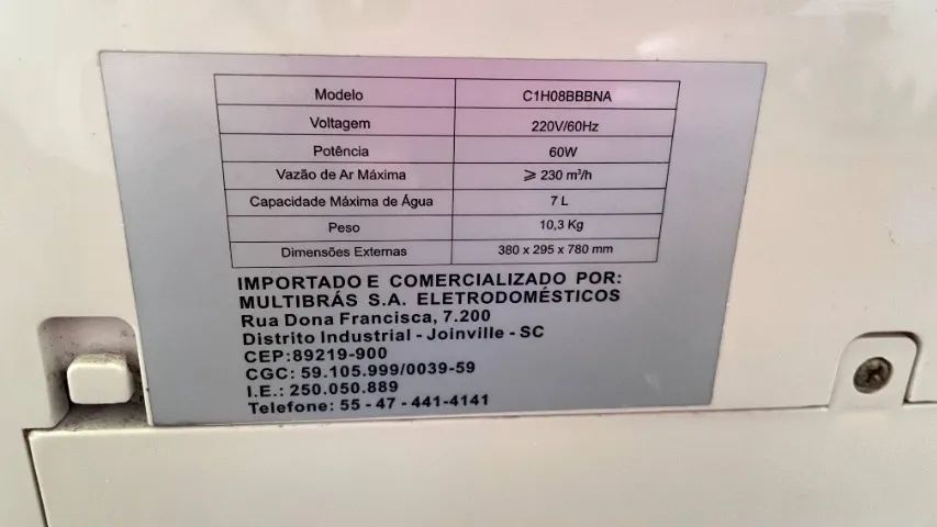 Climatizador Portátil Consul - Foto 3