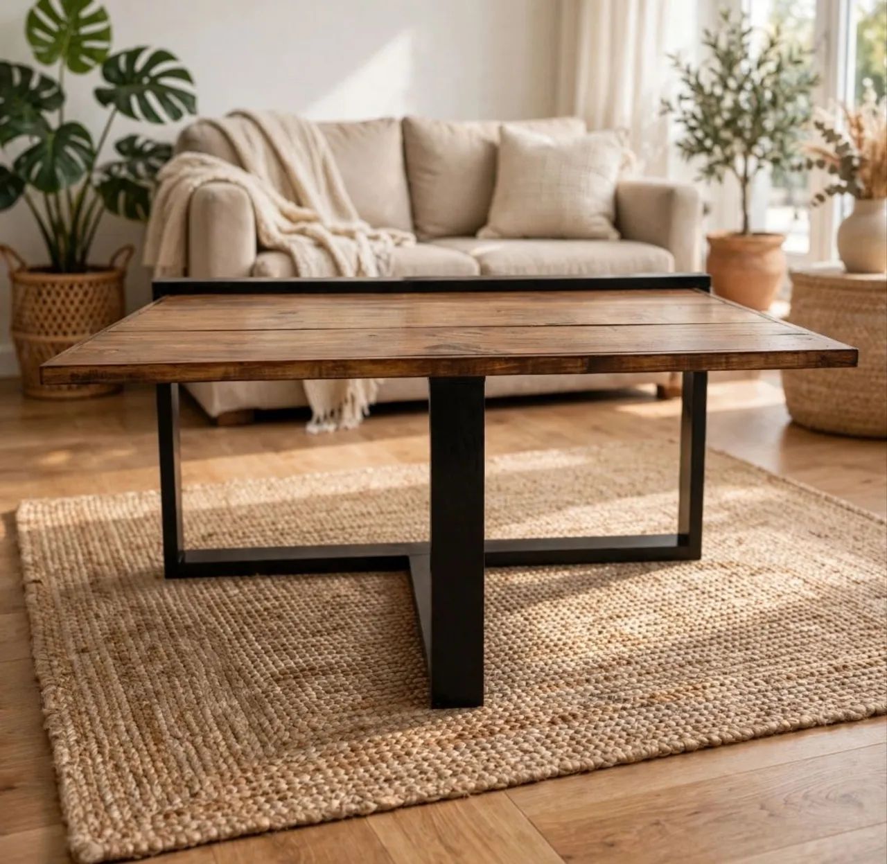 Mesa de centro em cor imbuia - Foto 4