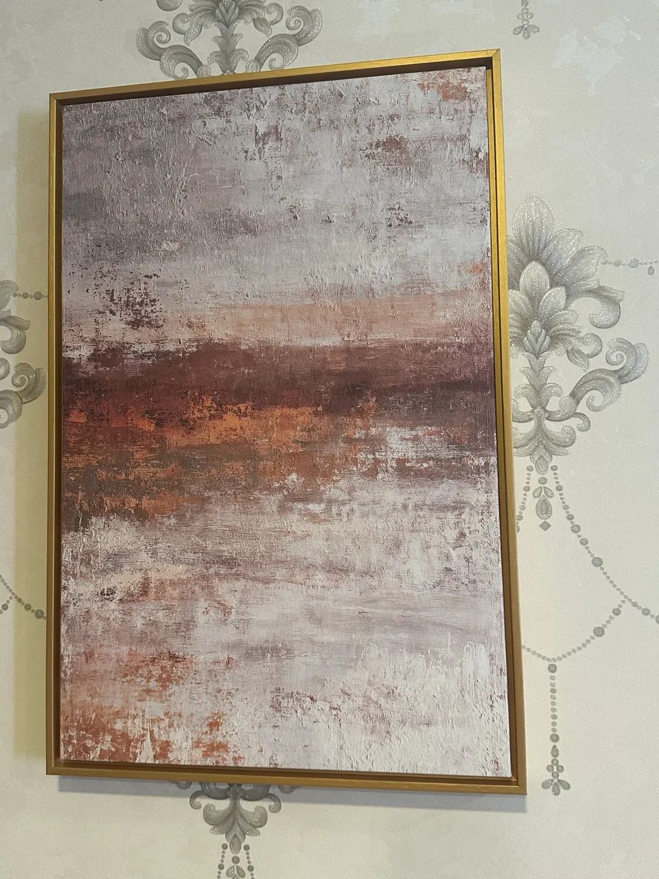 Quadros com moldura flutuante dourada  - Foto 4