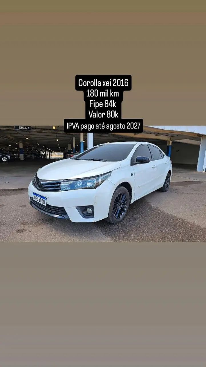 Toyota Corolla Corolla XEi 2.0 Flex 16V Aut. 2016