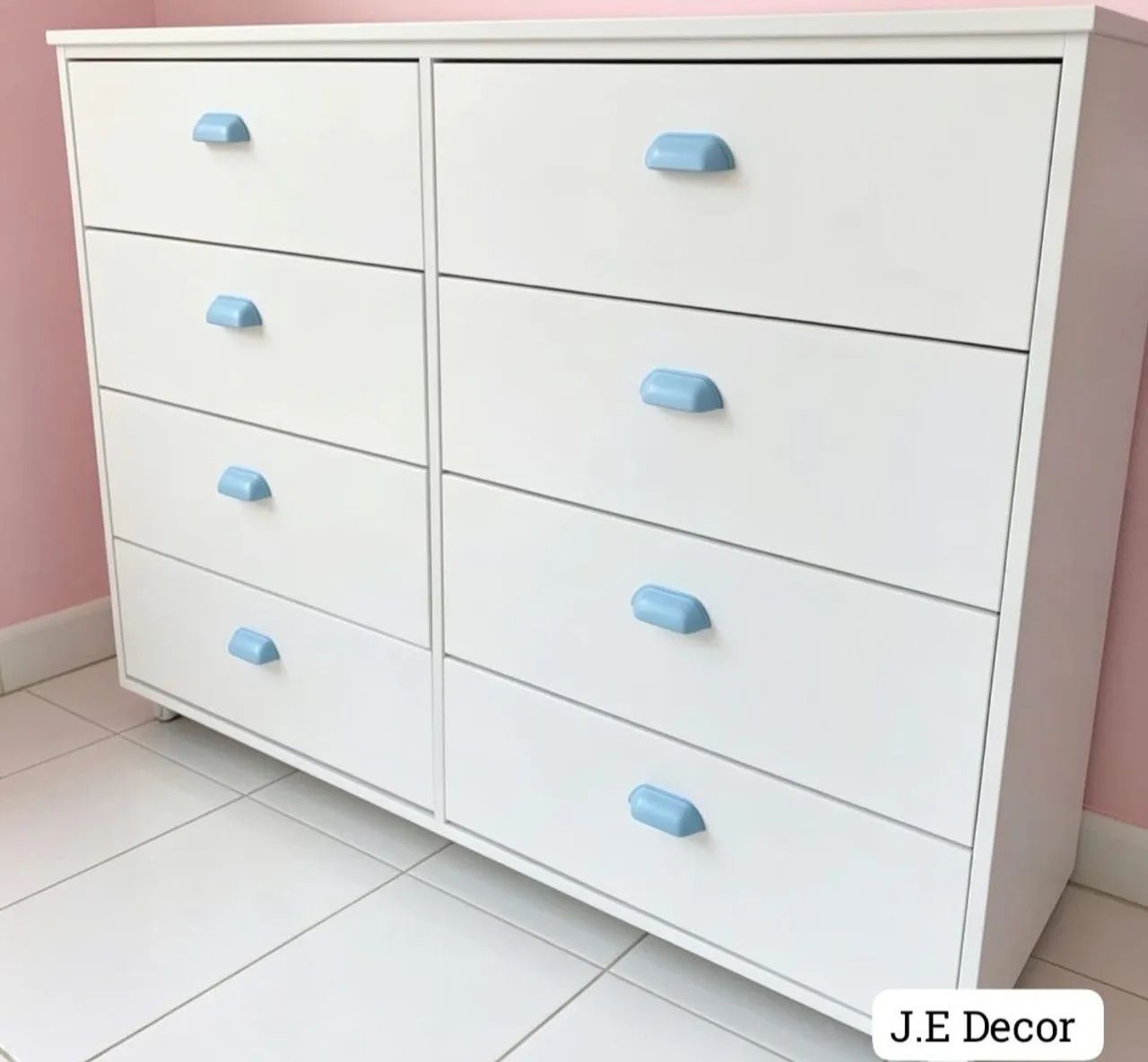 Cômodas com rodinhas em mdf 