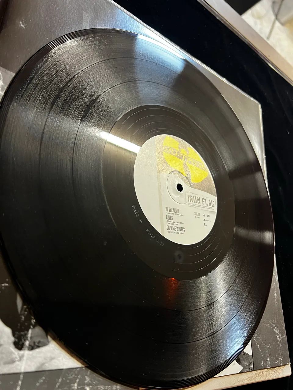 DISCO VINIL WU-TANG CLAN -IRON FLAG - Foto 5