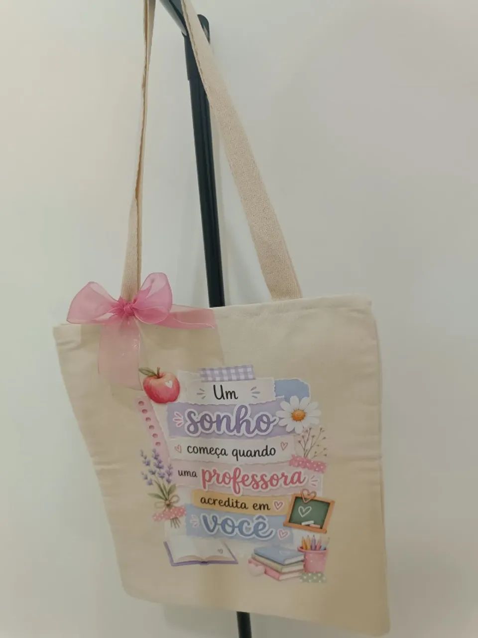 Bolsas Ecobag Personalizadas dia dos Professores - Foto 3