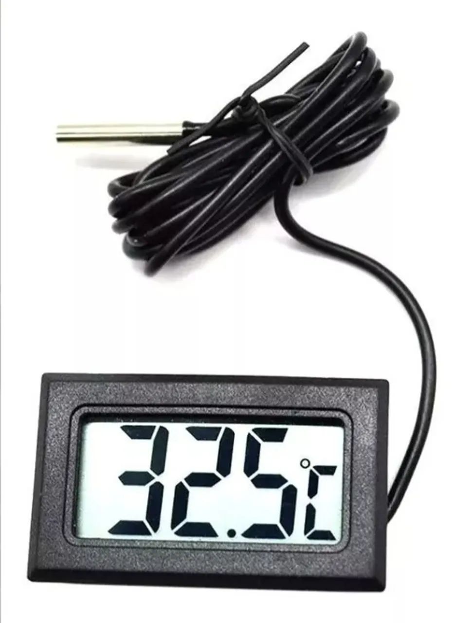 Chocadeira Termômetro Digital Aquário Estufa Freezer - Foto 5