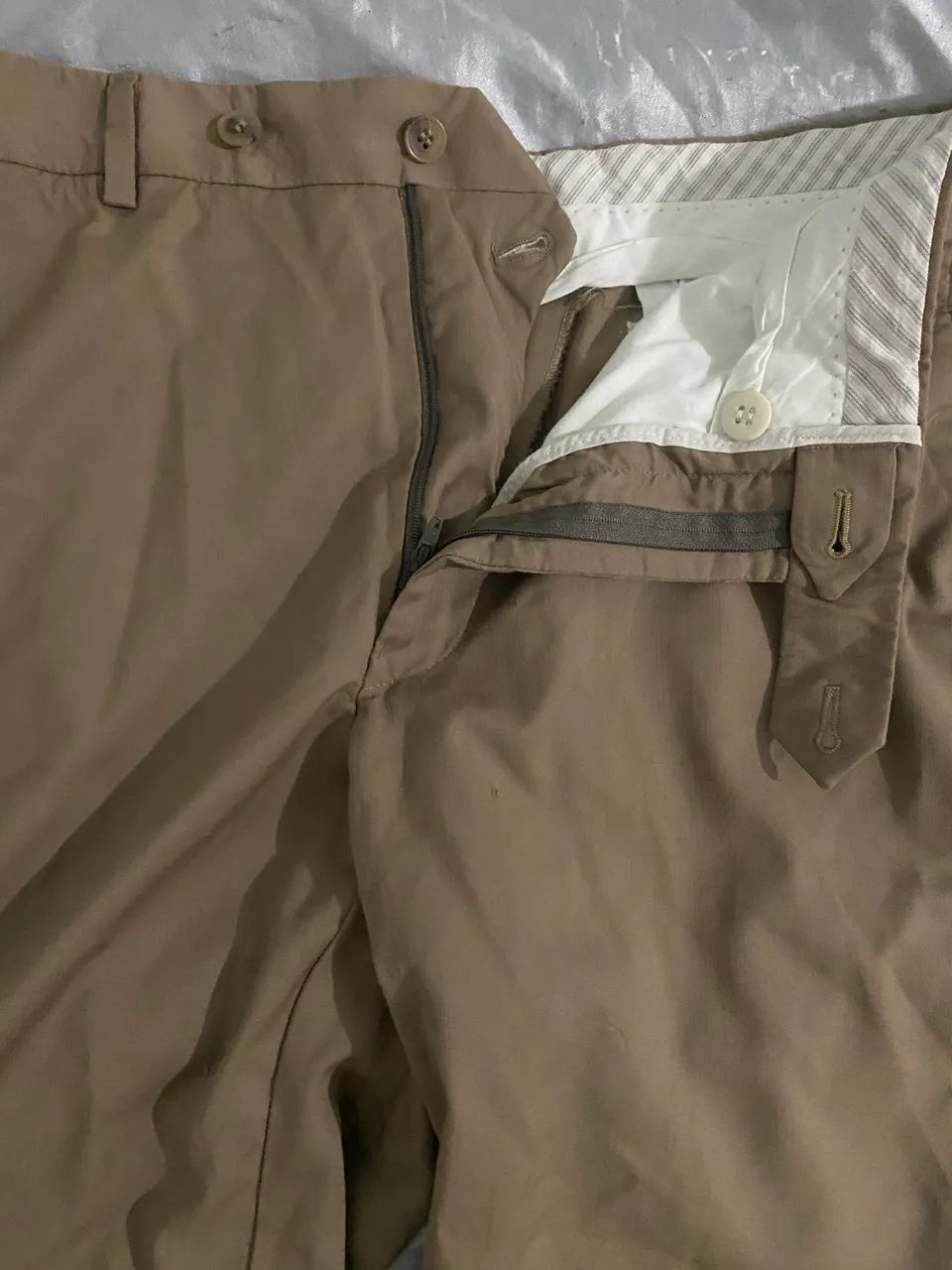 Calça samuelshon alfaiataria de grife italiana - Foto 3