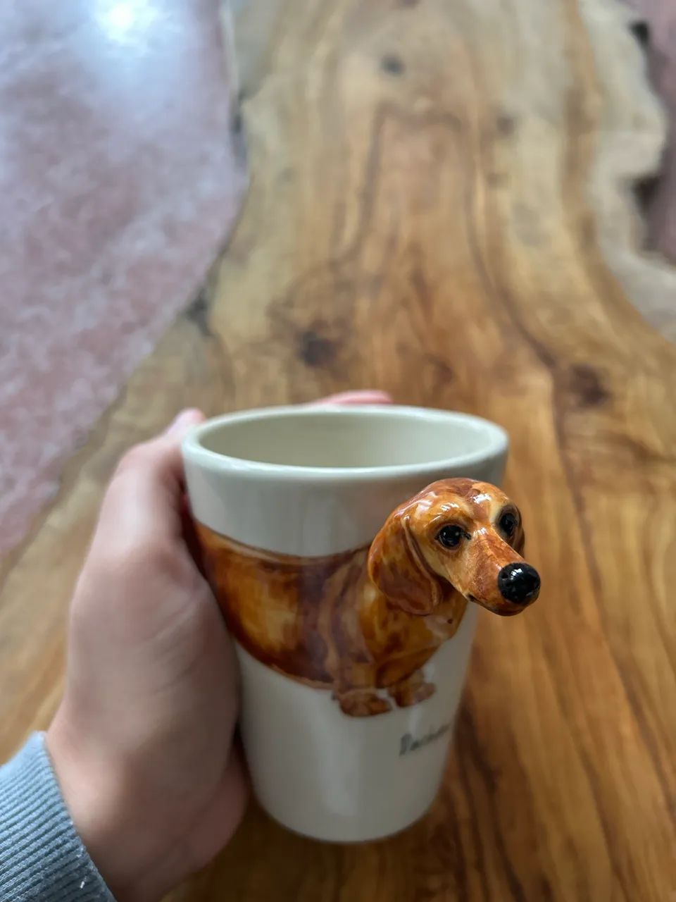 Caneca do cachorro Dachshund  - Foto 3