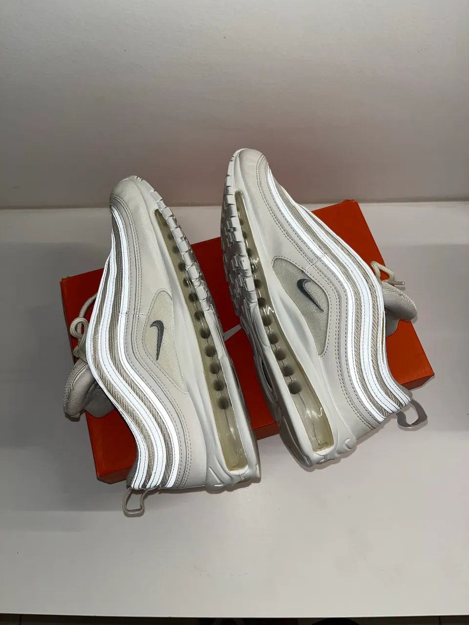 Air Max 97 Triple White Reflective  - Foto 4