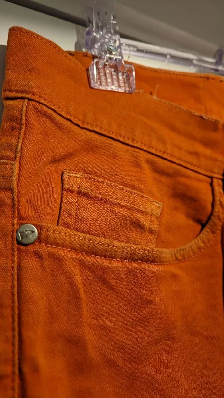 Bermuda Jean Laranja n42 (Pool Jeans) - Foto 3