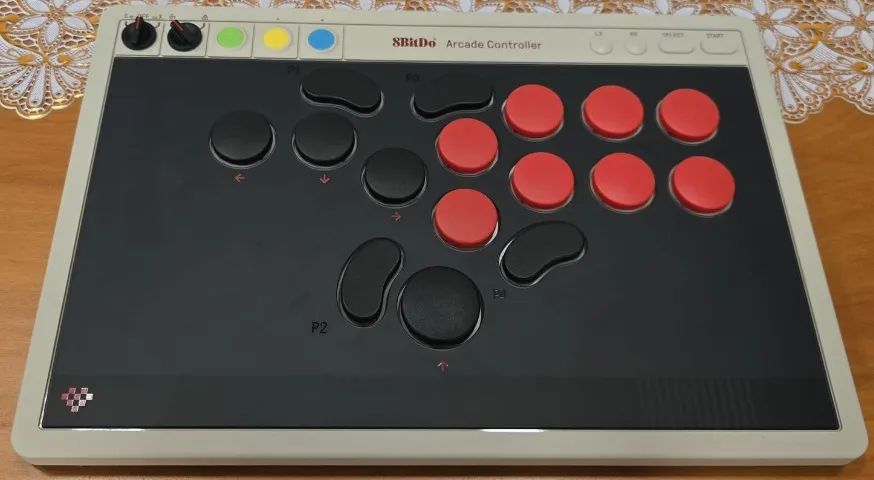 Controle Arcade Hitbox 8bitdo