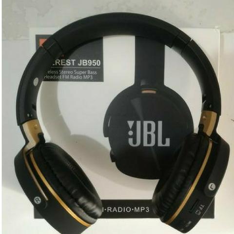 Kit Fone De Ouvido Bluetooth Jbl JB950 + Cartão 8gb+ Cabo P2xp2 - Foto 2