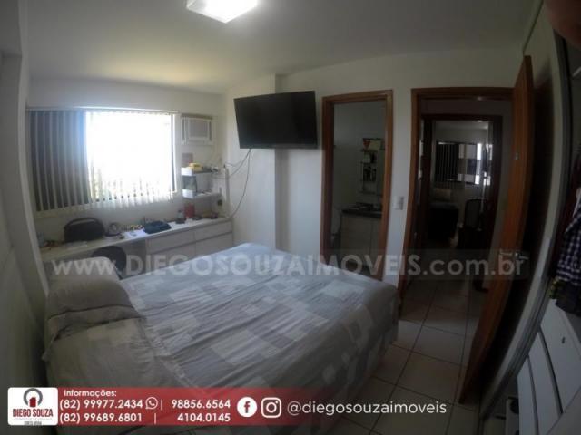Apartamento para venda em maceió, farol, 3 dormitórios, 1 suíte, 1 banheiro, 2 vagas - Foto 13