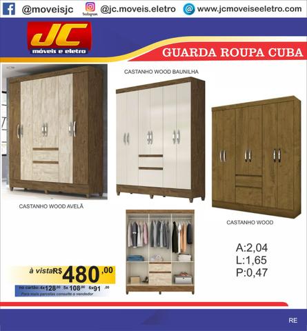 Roupeiro cuba com pezinhos de brinde
