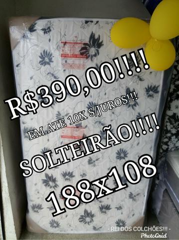 Black friday!!!cama solteirão ortobom!!em ate 10x s/juros!!!