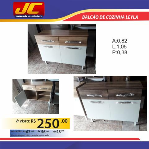 Balcão de cozinha leyla mega promoção