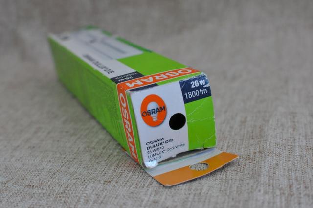Lâmpada fluorescente compacta versão de 4 pinos marca osram para luminária - Foto 3