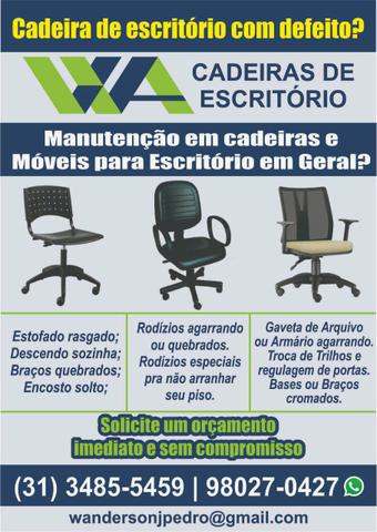 Manutenção em Cadeiras e Móveis para Escritório!