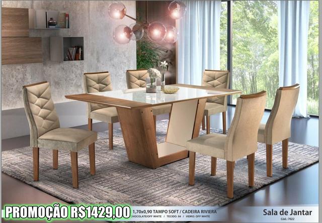 Super Promoção - Sala de Jantar em Laica - Foto 2