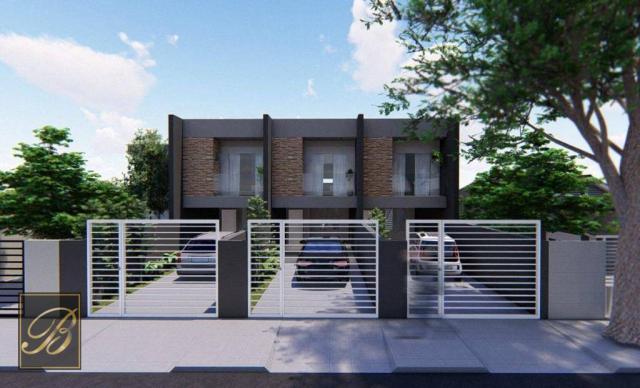 Sobrado com 3 dormitórios à venda, 99 m² por R$ 285.000,00 - Aventureiro - Joinville/SC