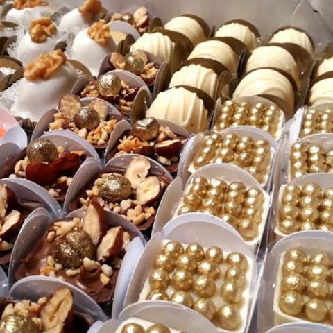 Doces Gourmet simples e luxuosos