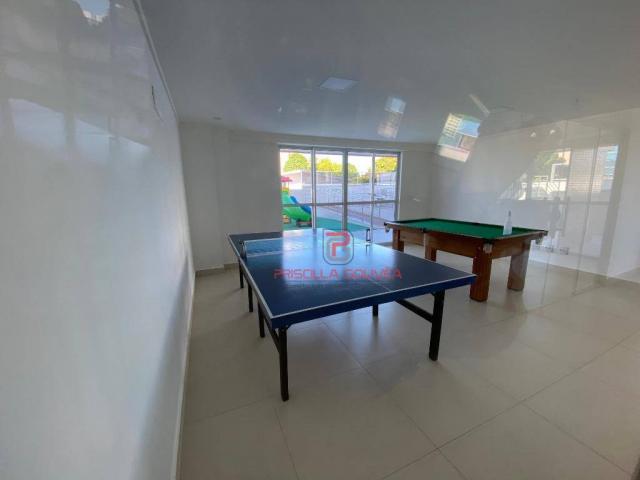 Apartamento novo, 2 quartos, andar alto, varanda gourmet e 2 vagas de garagem - Foto 9
