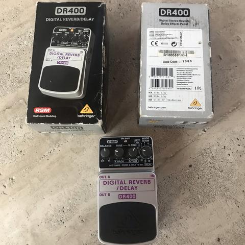 Pedal Guitarra Reverb e Delay DR400 - Foto 4