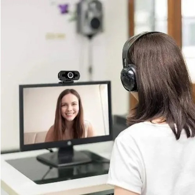 Webcam Full Hd 1080p Com Microfone Usb - Foto 4